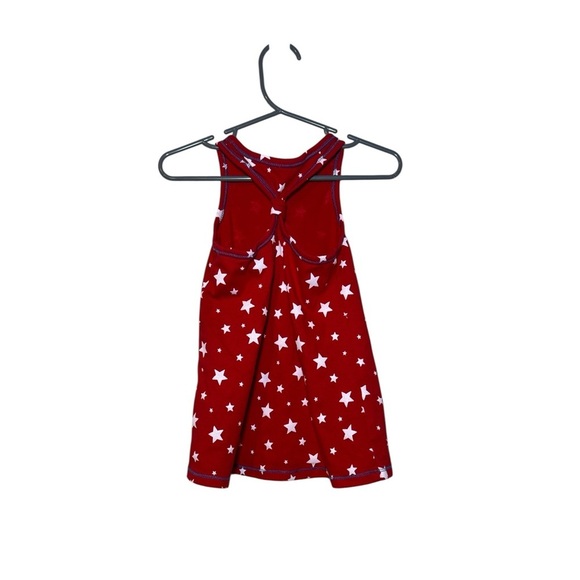Cat & Jack Toddler Girl Red White and Blue Stars Racerback Dress Size 18 Months - Picture 9 of 9